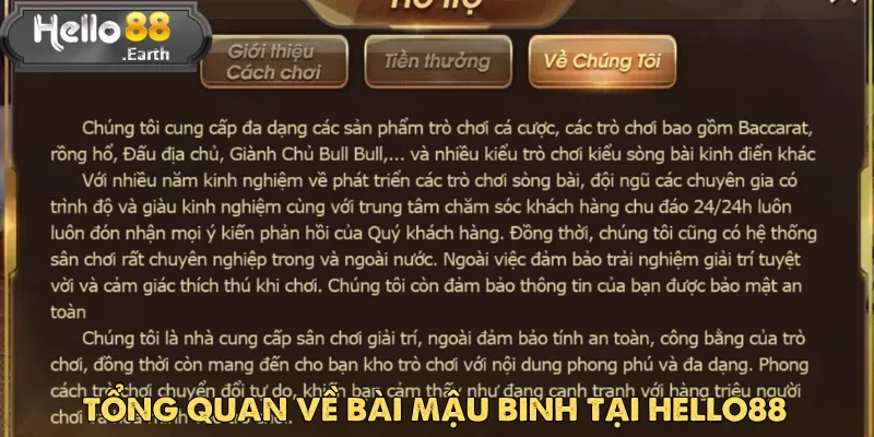 Bài Mậu Binh phổ biến trong cộng đồng người chơi tại Việt Nam hiện nay