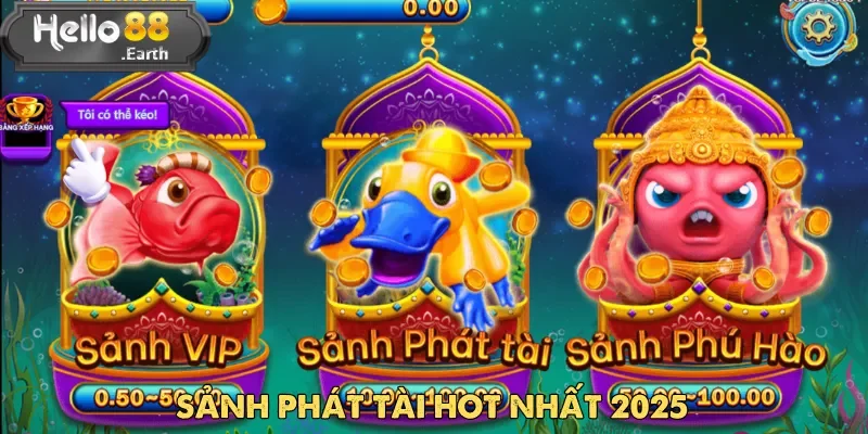 Sảnh Phát Tài sẽ là điểm đến hoàn hảo cho người chơi Bắn Cá Phát Tài