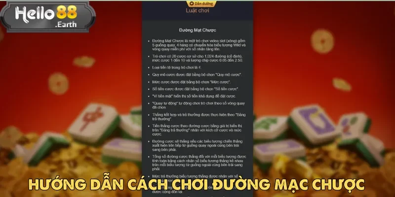 Trải nghiệm giao diện cá cược siêu hot khi tham gia Đường Mạc Chược