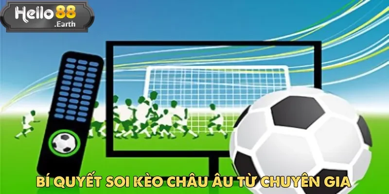 Trong kèo châu Âu, nhà cái thường đưa ra tỷ lệ odds cho mỗi cửa cược