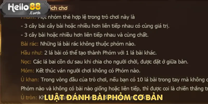 Bước đầu tiên để hiểu rõ về Phỏm Tá Lả là nắm được cách chơi cơ bản