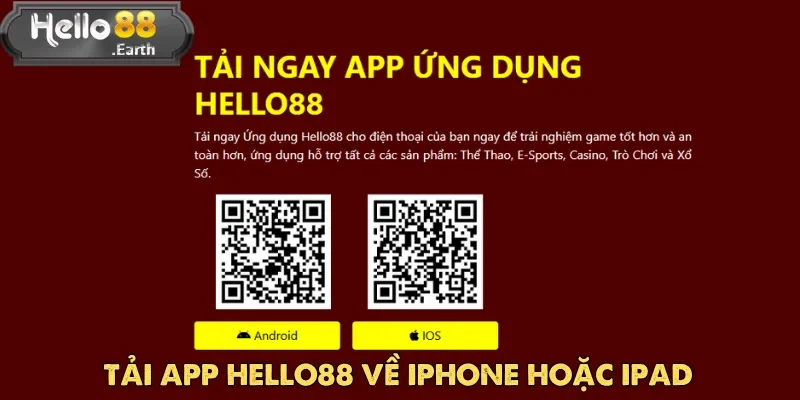 Tải App Hello88 Và Trải Nghiệm Cá Cược Online Hiện Đại 3 Tải app Hello88 về iPhone hoặc iPad cũng khá đơn giản cho người mới