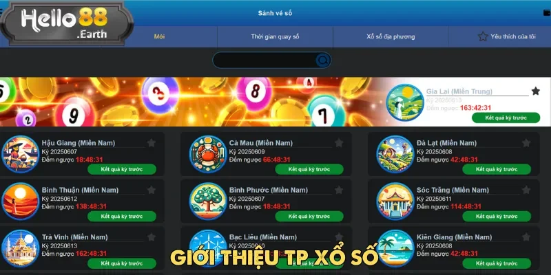 TP xổ số là lựa chọn lý tưởng để tìm kiếm cơ hội may mắn và trải nghiệm