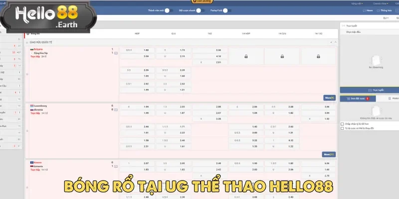 Bóng rổ là một trong những bộ môn được yêu thích nhất tại UG thể thao